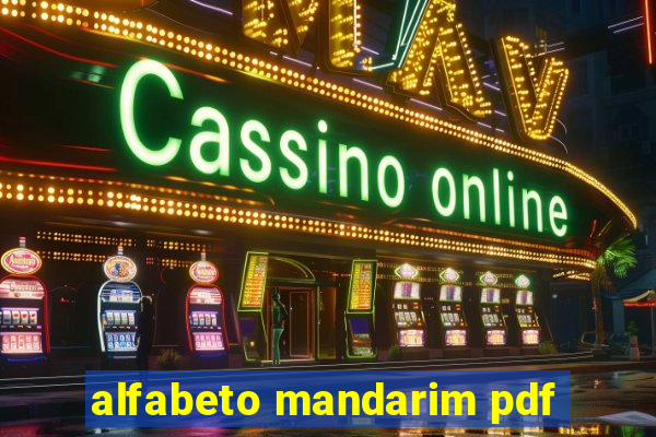 alfabeto mandarim pdf